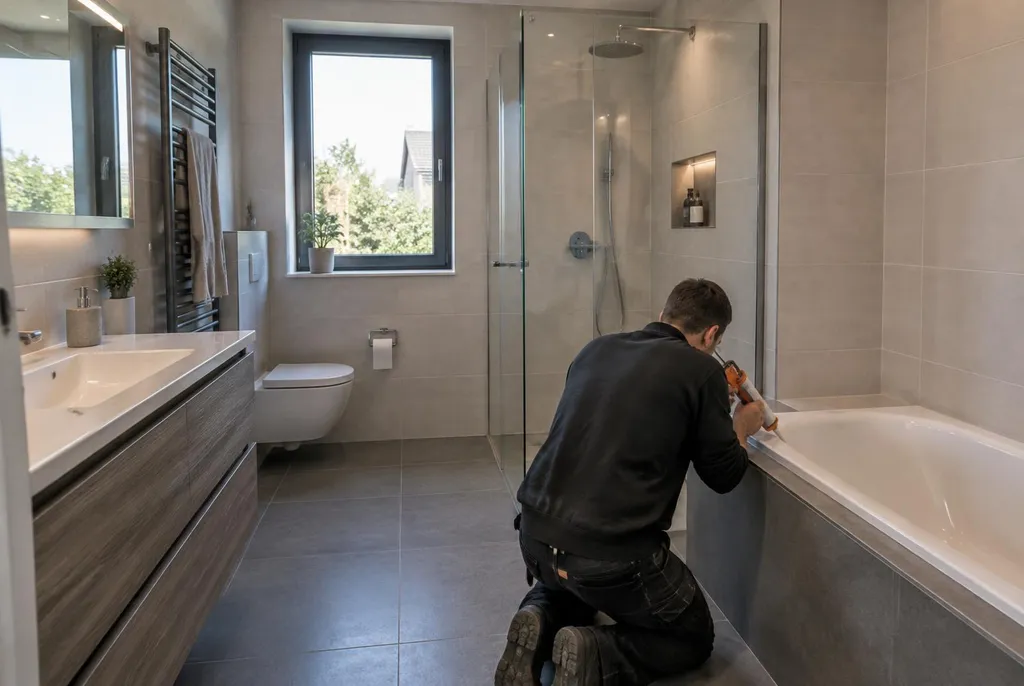 Kitbedrijf Veenendaal – badkamer kit vervangen bij de douche